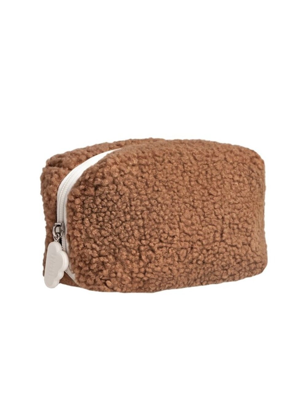 Summer Fridays Mini Cloud Pouch Bag Iced Coffee Brown New